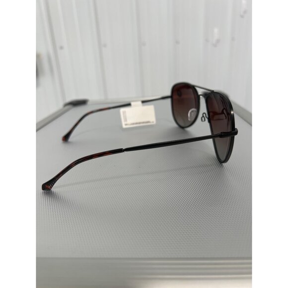 Kreedom Polarized Aviator Sunglasses UV Protection Tortoise Shell Arms Brown NEW - Picture 5 of 6